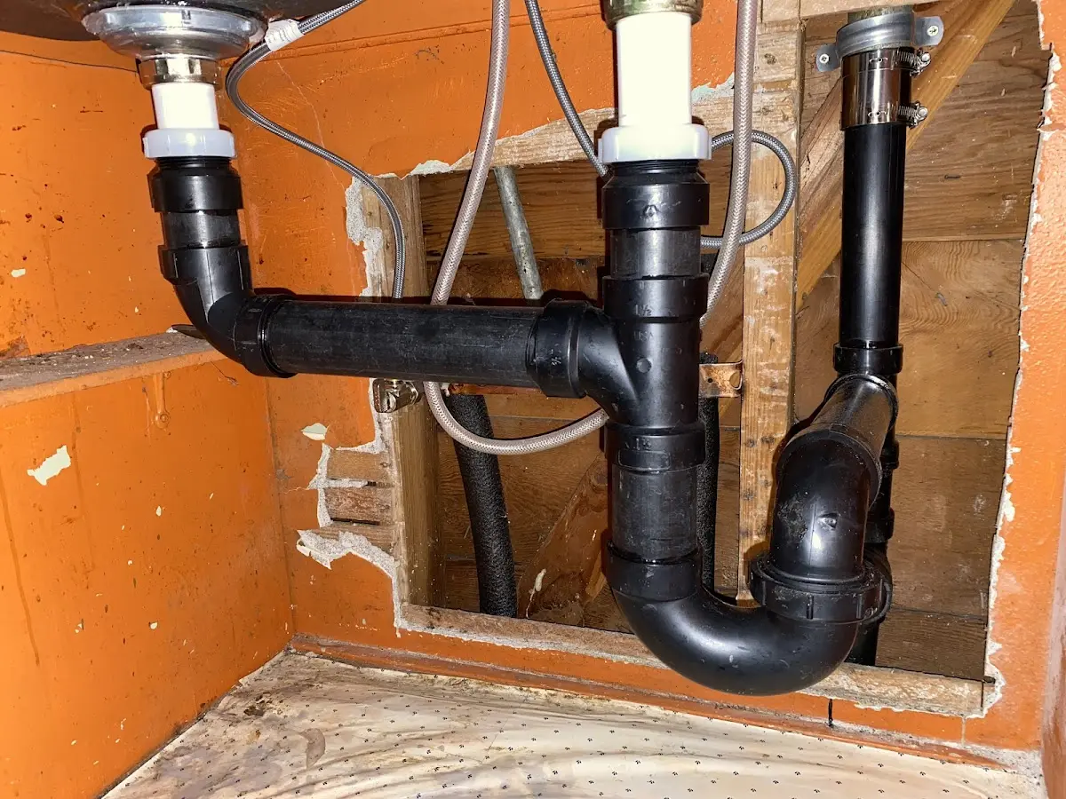 Professional Repiping Services equipment and tools on the job in Santee